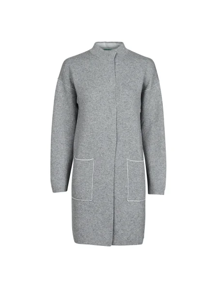 Kabát Benetton sivá