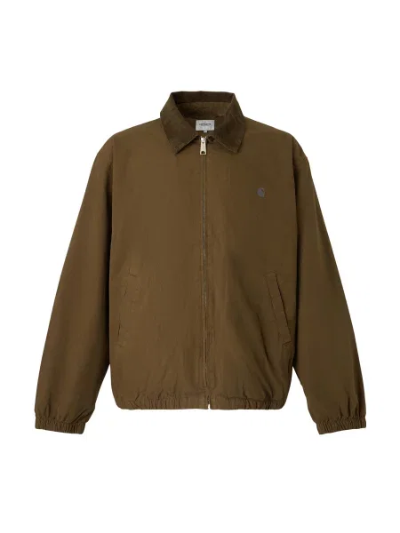 Carhartt WIP Geacă de primăvară-toamnă Madison oliv negru