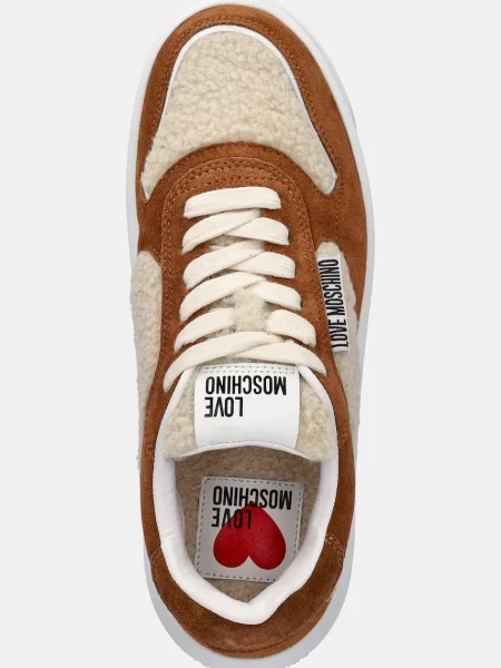 Кроссовки Love Moschino коричневые