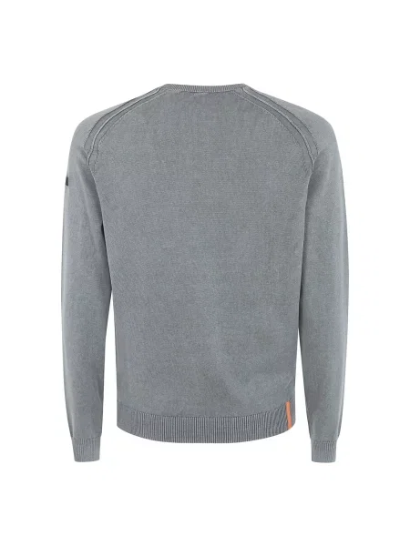 Dzianinowy sweter Rrd zielony