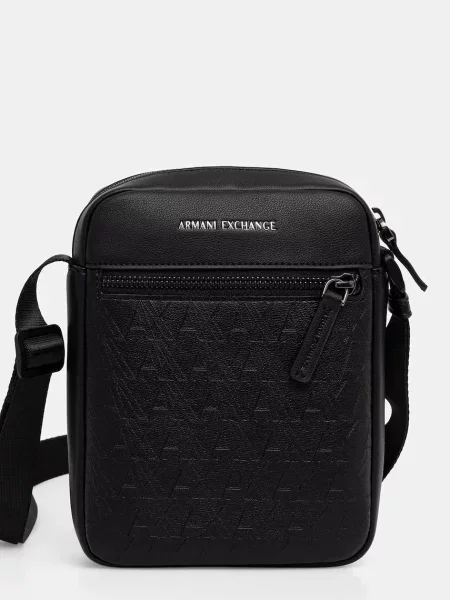 Geantă crossbody Armani Exchange negru