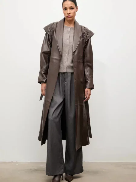 Кардиган із мериносової вовни з хусткою Answear.LAB