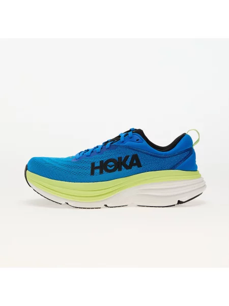HOKA Bondi 8 electric cobalt/lettuce férfi futócipő. Méret: 40 EU kék