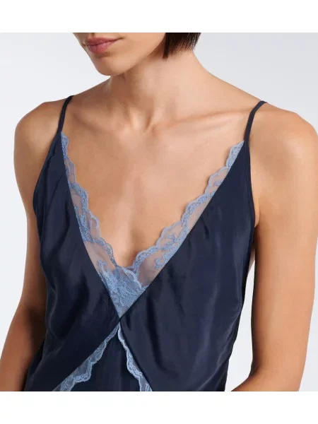 Rochie Sir din dantelă albastru