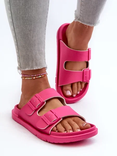 Домашни пантофи Big Star Shoes фуксия