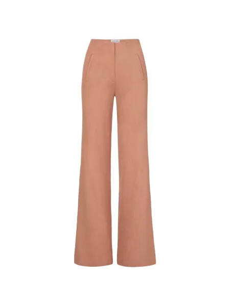 Pantaloni Veronica Beard portocaliu