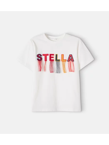 Gyerek póló Stella Mccartney fehér