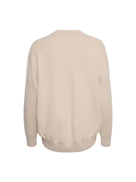 Sweter Inwear w kolorze melanż beżowy