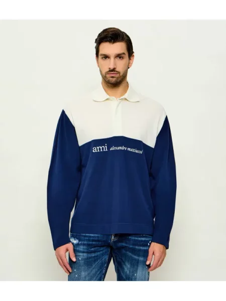 Tricou polo Ami Paris
