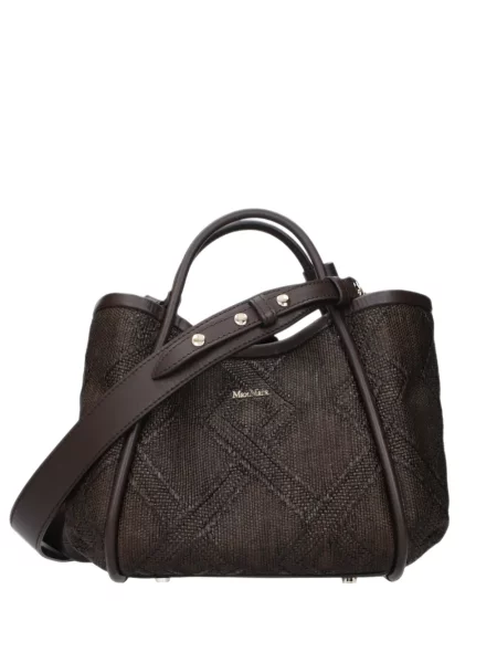 Geantă shopper Max Mara maro