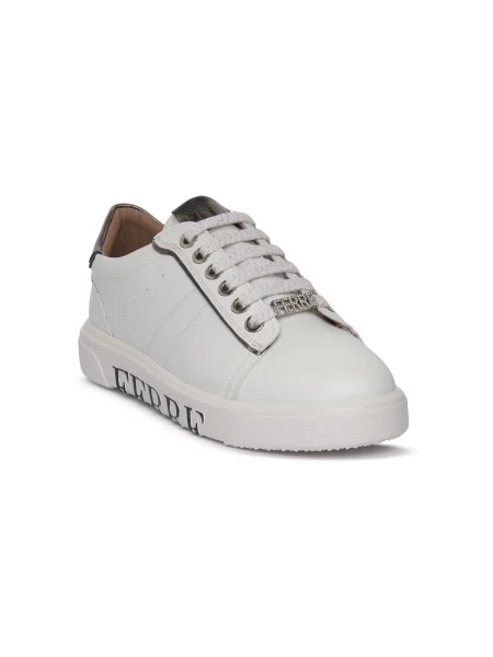 Pantofi Ferre alb