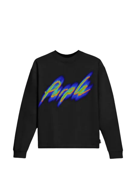 Dlouhé tričko Purple Brand černé