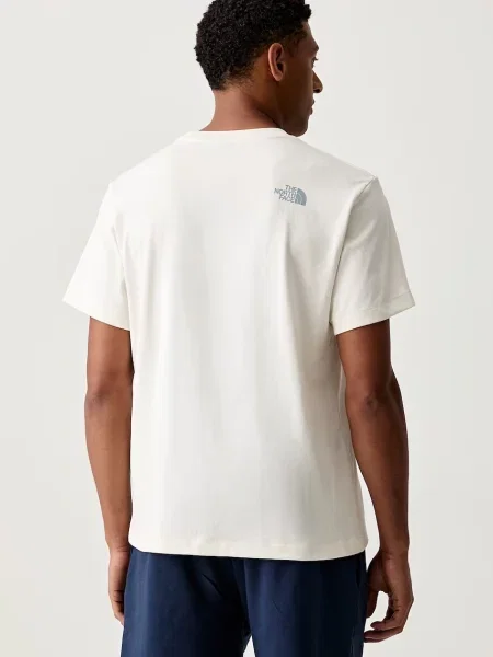 The North Face Koszulki Mężczyzna Biały L T-Shirts beżowa