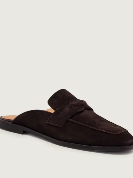 Gant Mules încălțăminte Gimble | piele întoarsă maro