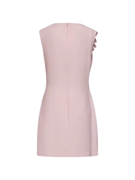 Rochie mini Costarellos cu model floral cu aplicații roz