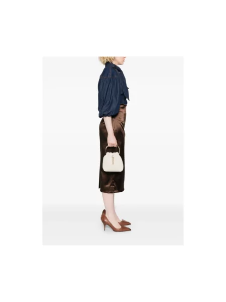 Torebka Jimmy Choo biznesowa biała