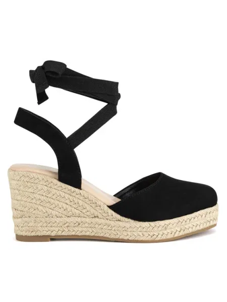 JENNY Espadrile negru