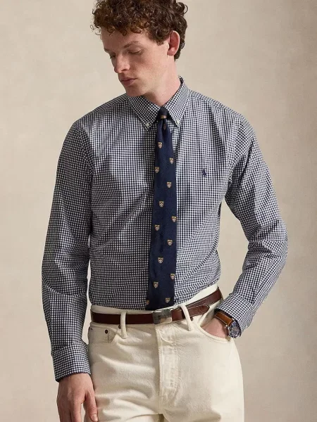 Polo Ralph Lauren cămașă pentru bărbați din albastru