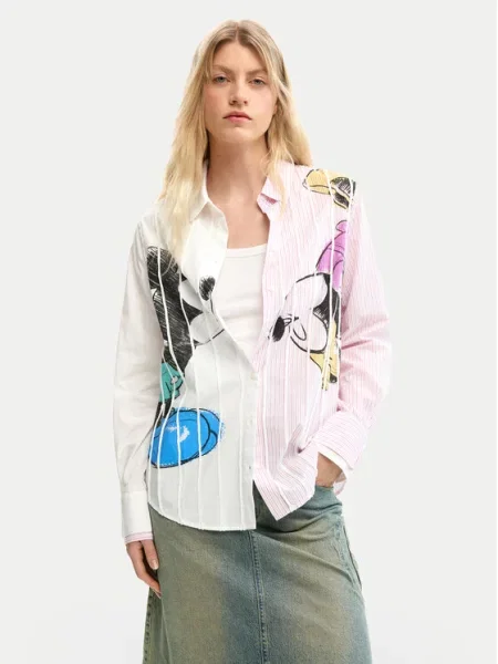 Košile Desigual bílá