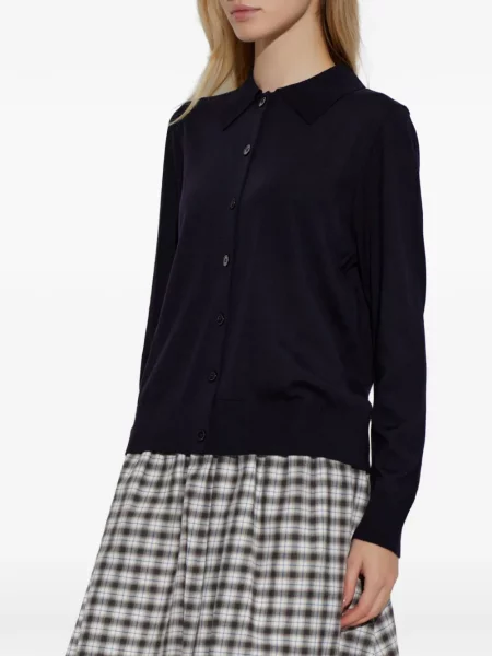 Gulerat cardigan Akep albastru