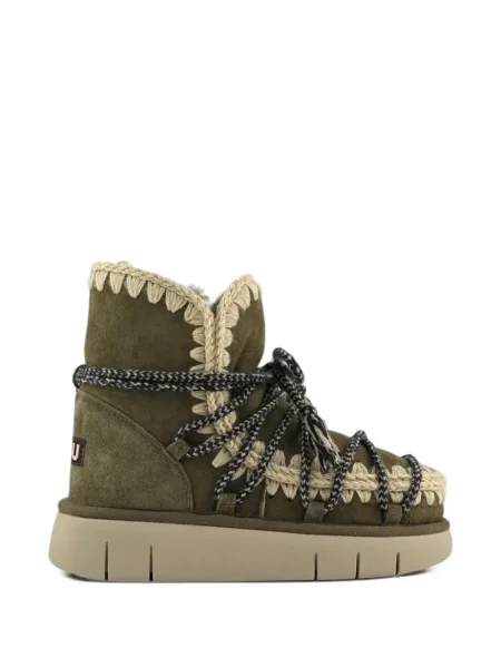 Botine Mou verde