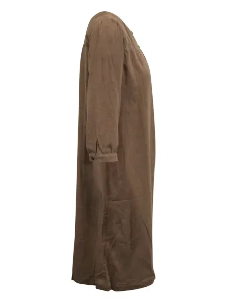 Rochie midi A.p.c. până la genunchi de costum maro