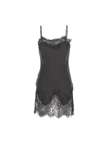 Jedwabna tunika Gold Hawk czarna