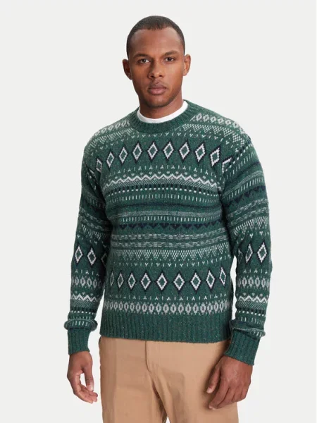 Pulover United Colors Of Benetton zelena