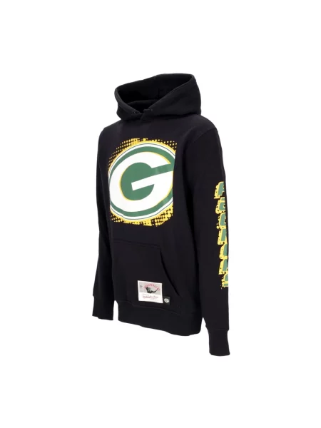 Bluza z kapturem Mitchell & Ness czarna