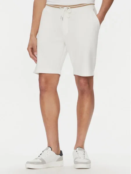 Pantaloni scurți Bugatti alb