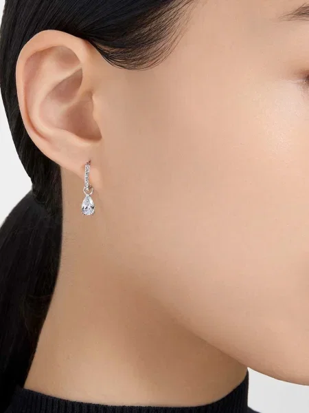 Swarovski cercei argintiu