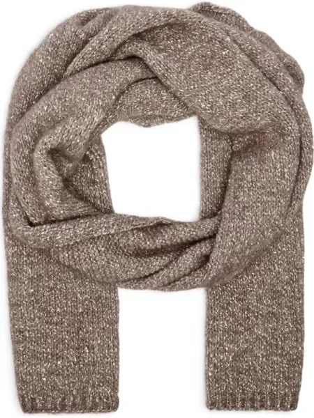 Marella Șal cu adaos de lână bej