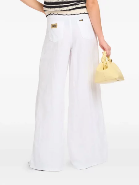 Spodnie Iois białe