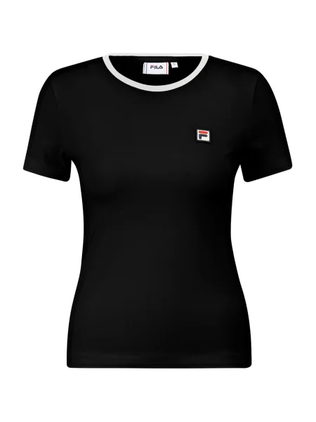 FILA Tricou funcțional LECTOURE albastru marin / roșu / negru alb