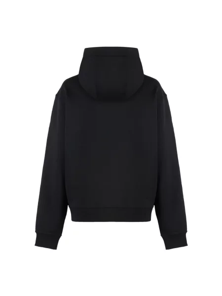 Bluza z kapturem Burberry z logo czarna