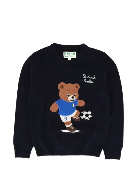 Sweter dziecięcy Mc2 Saint Barth niebieski