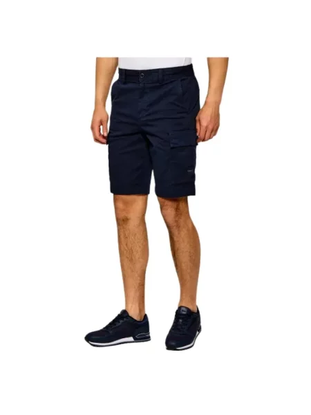 Szorty Boss casual niebieskie