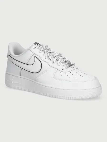 Nike Sportswear Air Force sneakersy skórzane białe