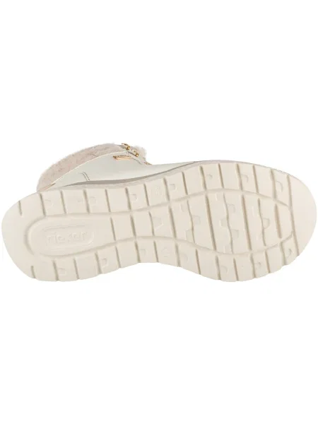 Sneakerși Rieker alb