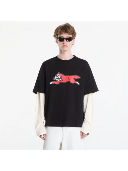 Póló Billionaire Boys Club Icecream Running Dog Layered Ls T-Shirt Black S fekete