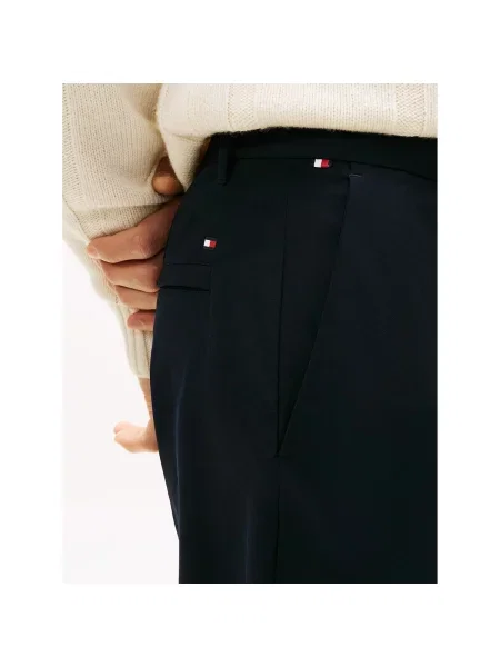 Nohavice Tommy Hilfiger modrá