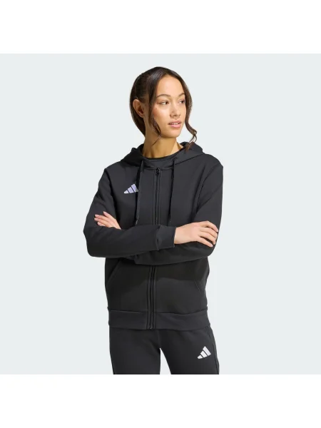 ADIDAS PERFORMANCE Športna jopa na črna bela