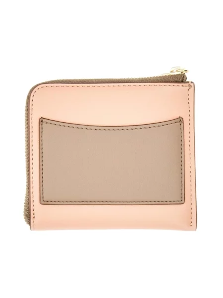 Portfel Stella Mccartney z logo różowy