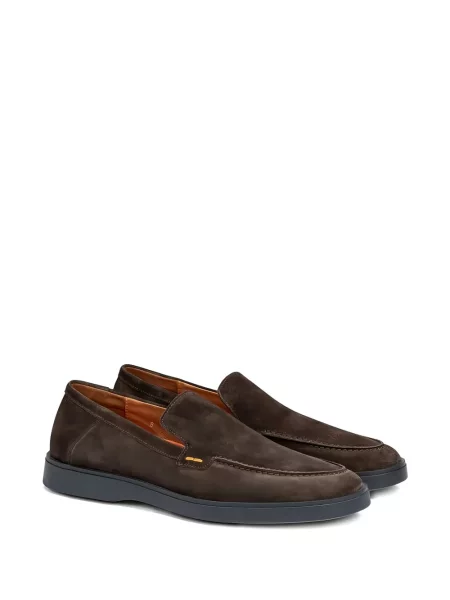 Pantofi loafer Lloyd din piele de căprioară slip-on maro