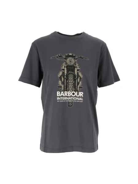 Koszulka Barbour szara