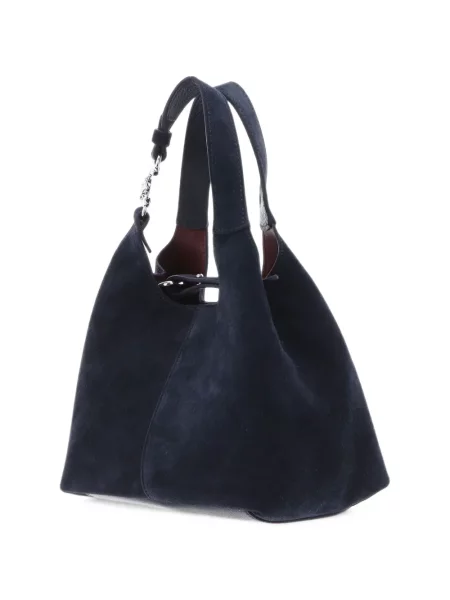 Τσάντα shopper Coccinelle σουέτ μπλε