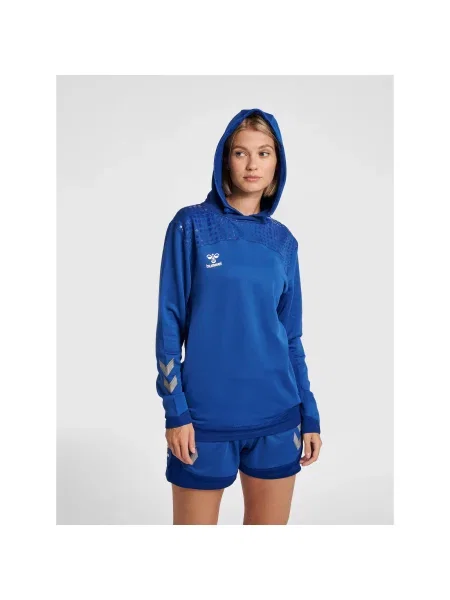 Bluza z kapturem Hummel hmlLEAD poly niebieska