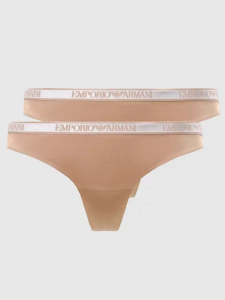 Комплект трусиків Emporio Armani бежевий