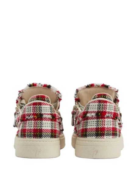 Kockás sneaker Giuseppe Zanotti fehér