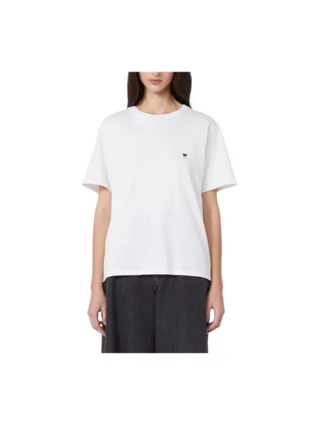 Weekend Max Mara T-Shirt Venaco biały